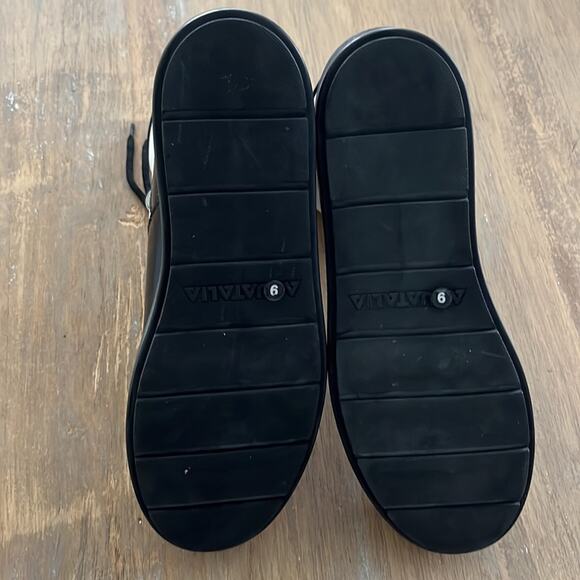 Aquatalia By Marvin K. Kali Patent Leather Boot Black Women Size 9 - Picture 4 of 10